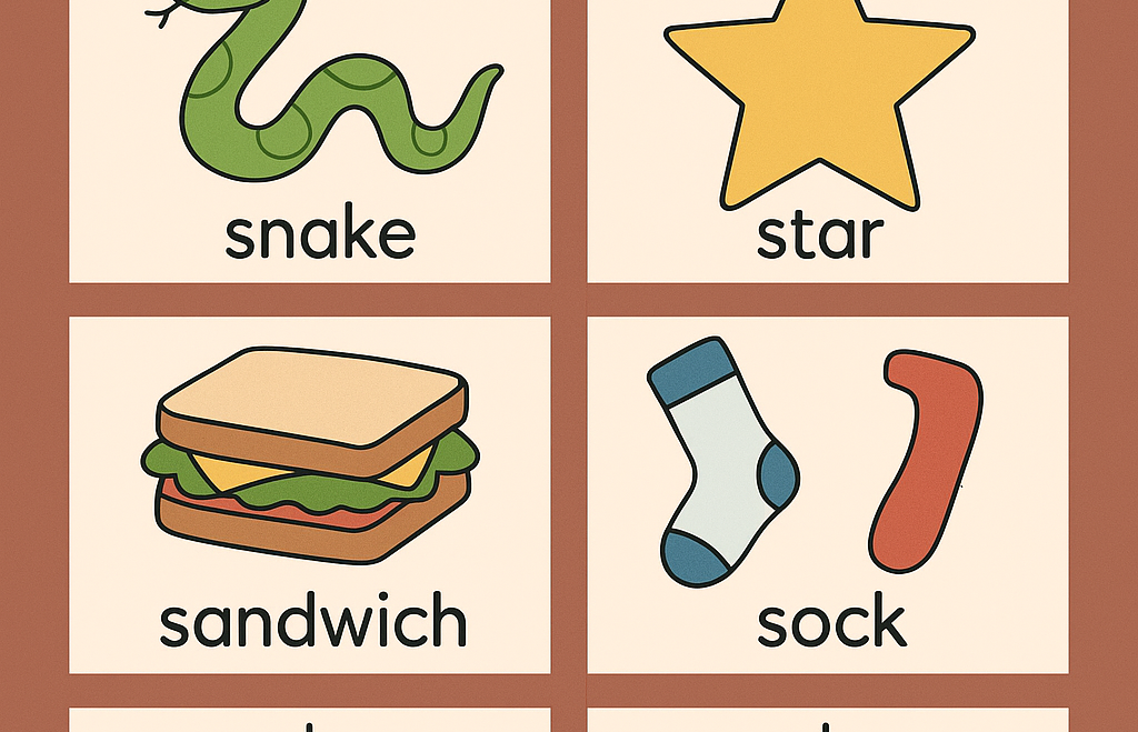 Show and Tell Letter S – Smart & Sensory Preschool Ideas