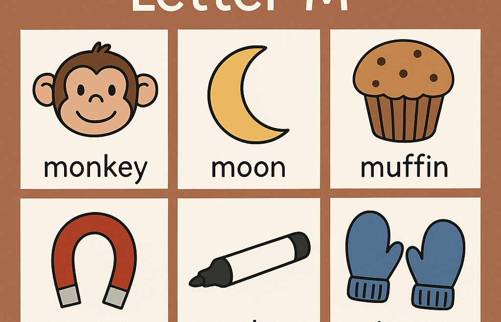 Show and Tell Letter M – Meaningful Ideas and Fun Activities for Preschoolers