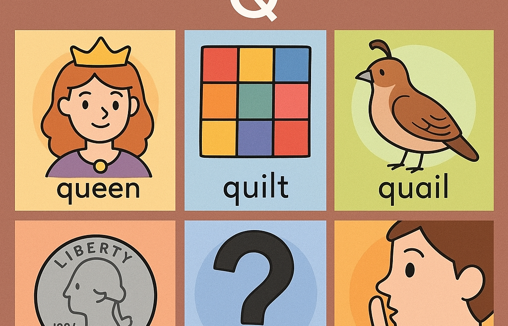 Show and Tell Letter Q – Quiet and Quirky Preschool Activities