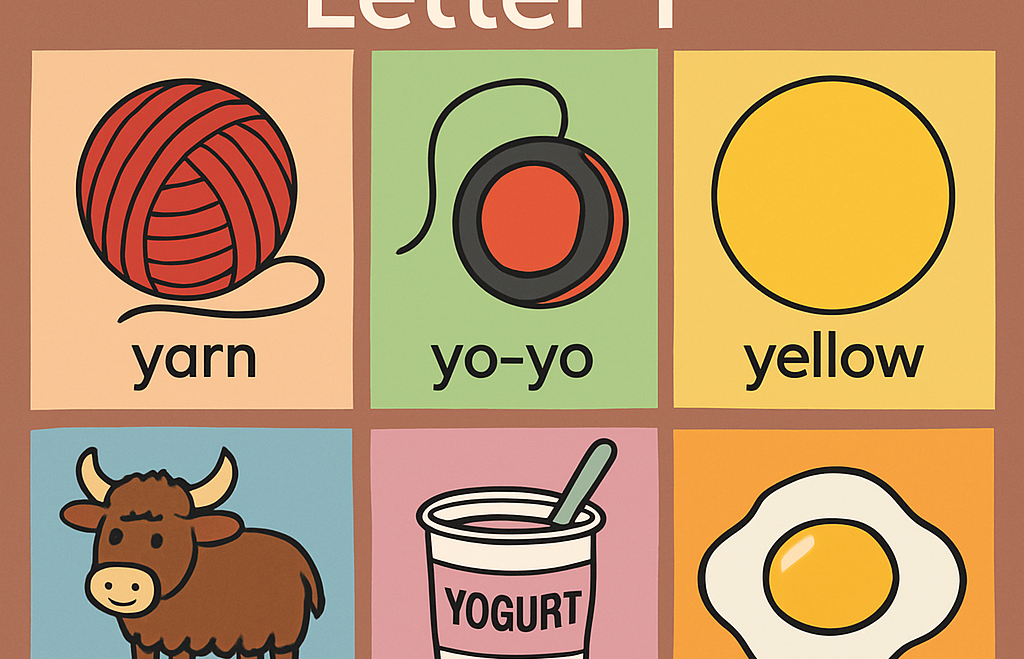Show and Tell Letter Y – Yummy, Yellow, and Youthful Preschool Fun