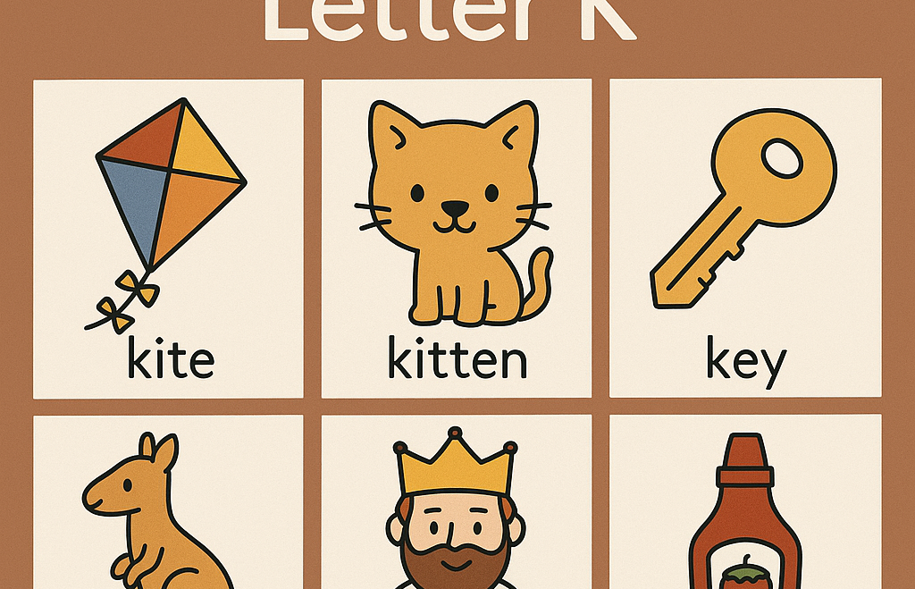 Show and Tell Letter K – Kind and Creative Ideas for Preschoolers