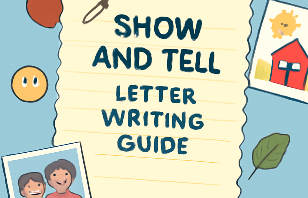 How to Write a Show and Tell Letter: A Step-by-Step Guide with Example