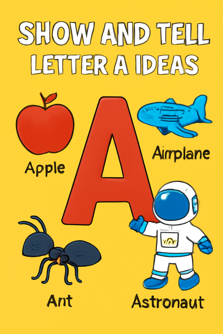 Show and Tell Letter A: Awesome, Active, and Absolutely Fun Ideas to Start the Alphabet Strong