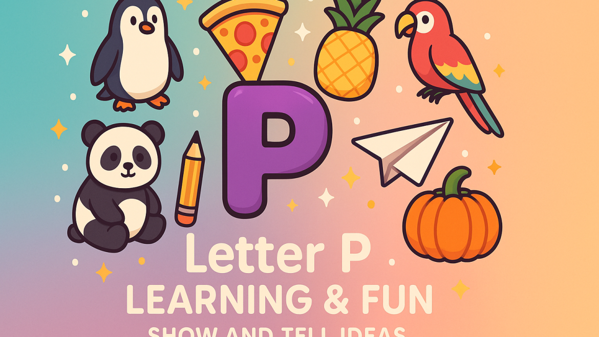 Show and Tell Letter P: Learning and Fun Through the Letter P